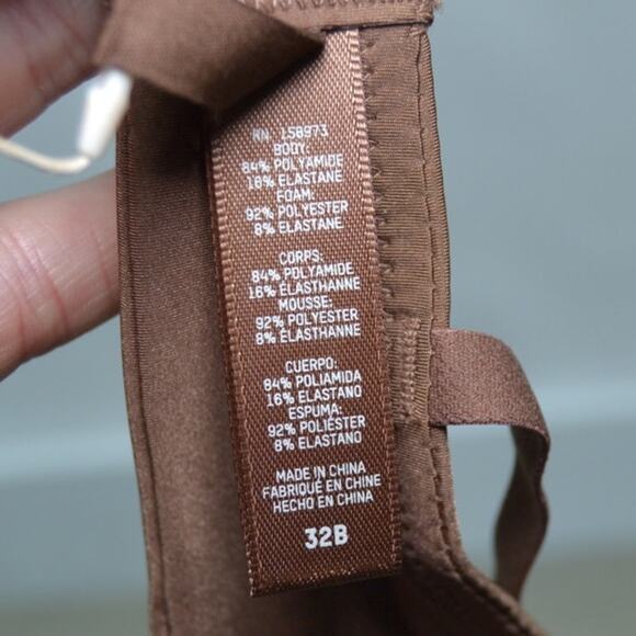 SKIMS NWT Wireless Form Lightly Lined Bra Jasper Size 32B - Picture 5 of 8